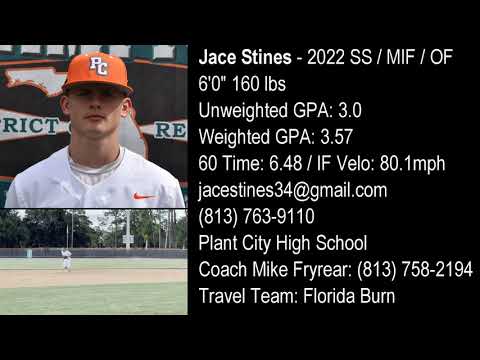 Jace Stines Class of 2022 Recruiting Video SS/MIF/OF