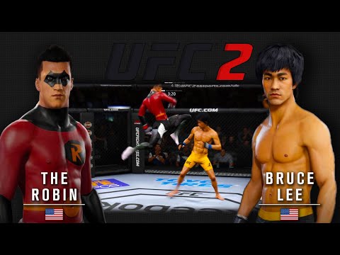 Robin vs. Bruce Lee - EA sports UFC 2