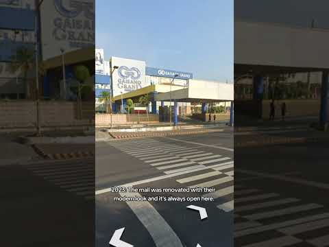 Antes e agora: Gaisano Grand Mall Bacolod