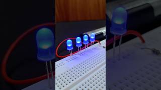 Parallel Connection On Breadboard #parallelconnection #techbotic #led #breadboard