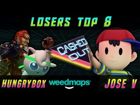 Cashed Out - Losers Top 8 ft. Jose V (Ness) VS Liquid|Hungrybox (Puff, Ganondorf