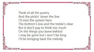 Cowboy Junkies - To Live Is to Fly Lyrics