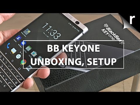 BlackBerry KeyONE Unboxing, Setup and Hands-on Review