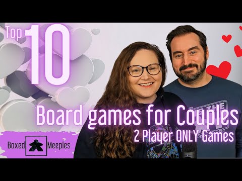 Top 10 Board games for Couples - Two Player ONLY Games for Valentines Day