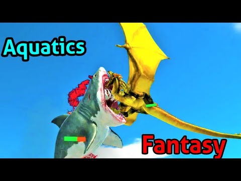 NEW AQUATICS VS FANTASY ARBS Animal revolt battle simulator Faction battle