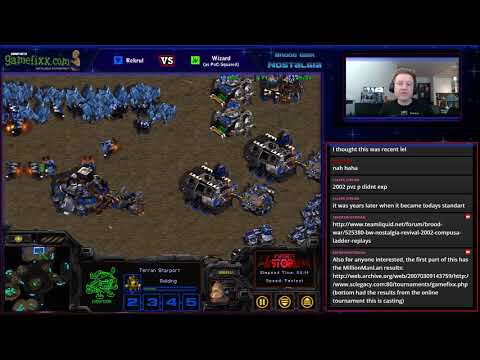 Rekrul Vs Wizard on Lost Temple (2002 CompUSA 20k Gamefixx Starcraft Ladder Game)