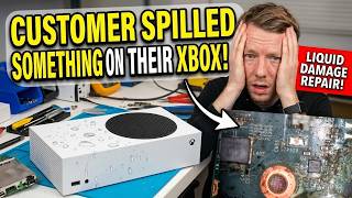 Xbox Series S Won't Stay On After Liquid Spill - Can I Fix It?