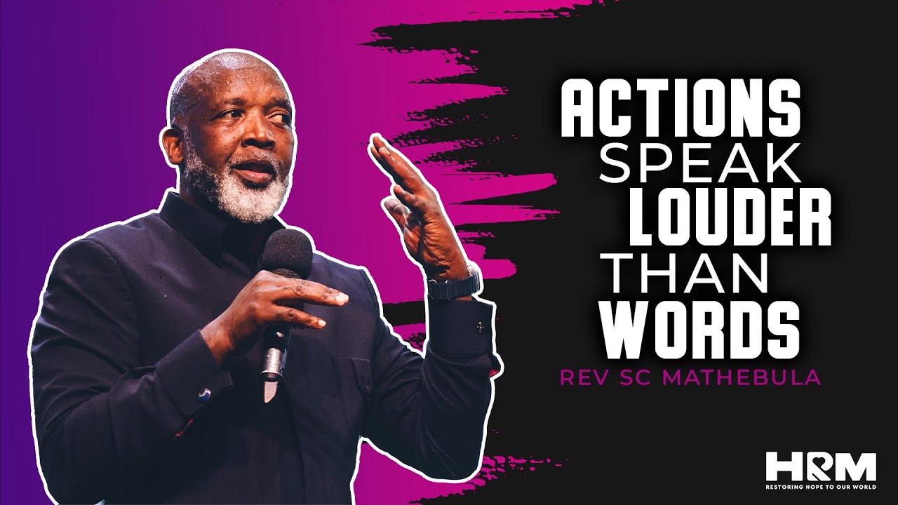 Actions Speak Louder Than Words