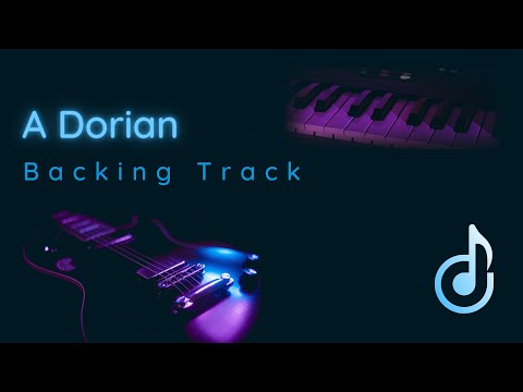 A Dorian - Fusion backing track for guitar