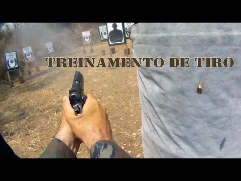 Tiro com pistola 9mm