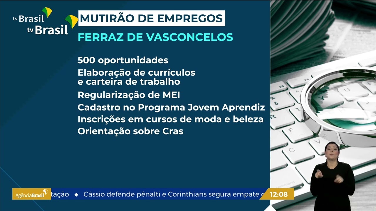SP l Mutirão de emprego oferece 500 vagas em Ferraz de Vasconcelos