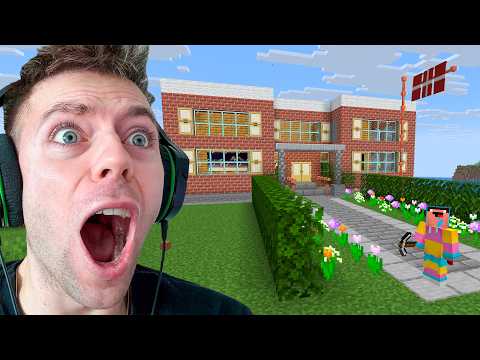 Bygger en Skole i min Minecraft By