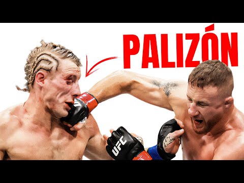 PALIZÓN de Justin Gaethje a Paddy Pimblett!!!