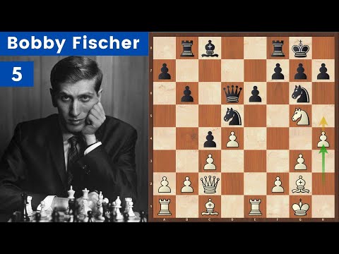 Fischer vs Sherwin | Una Serie di Terribili Minacce | Partite Commentate di Scacchi - Bobby Fischer