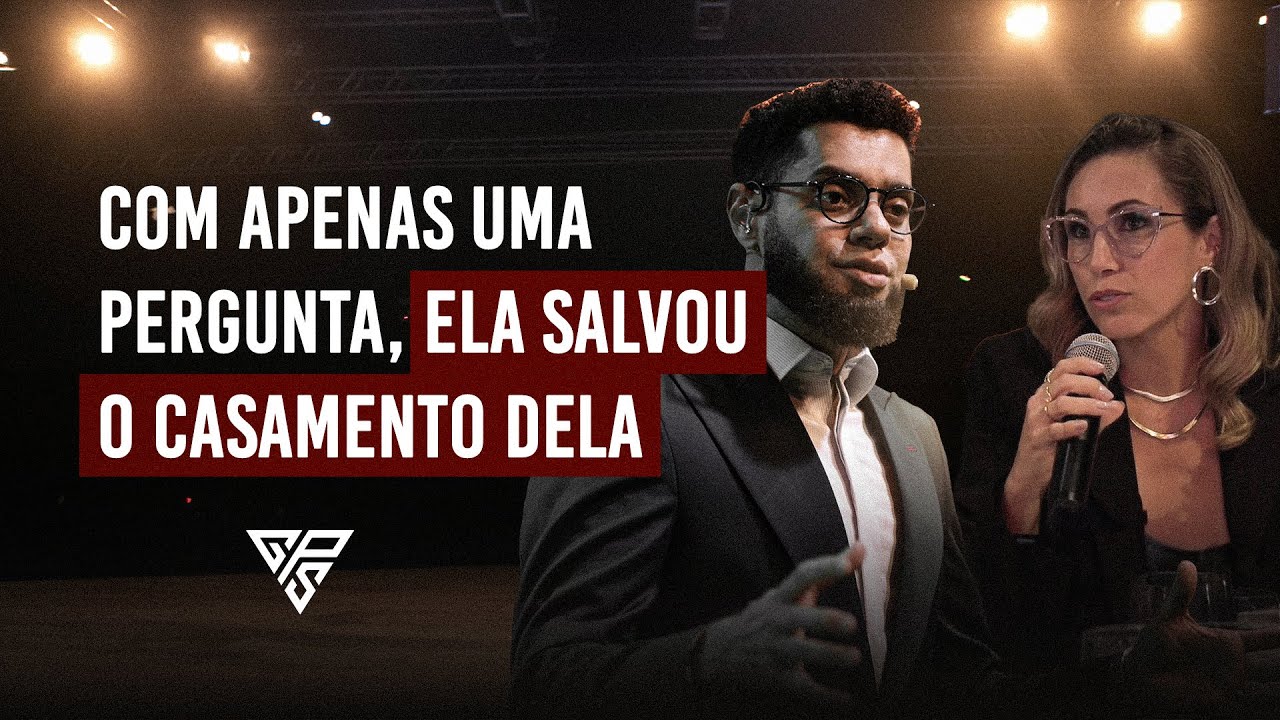 Com apenas uma pergunta, ela salvou o casamento dela.