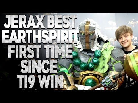JerAx BEST Earth Spirit - FIRST TIME after TI9 Win