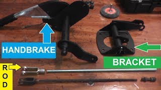 How To Fix A Broken And Snapped Hand Brake | 240z Hand Brake Repair