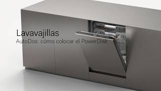 Miele Lavavajillas. AutoDos: cómo colocar el PowerDisk  anuncio