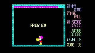 Minky Momo no Panic Ball (ミンキーモモのパニックボール) for the NEC PC-88