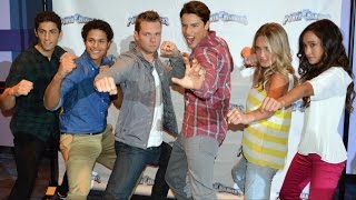 Power Rangers Super Megaforce Cast Interview at Nickelodeon Hotel - Power Rangers Weekends video