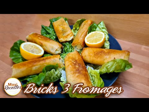 Bricks 3 Fromages Recette Facile et Rapide