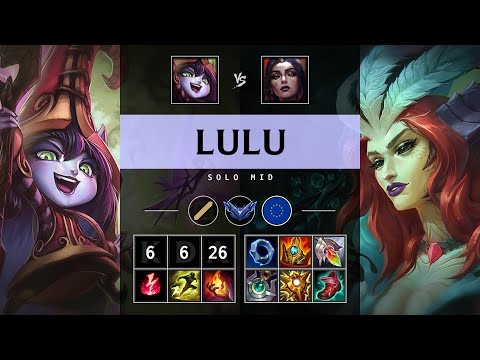 Lulu Mid vs LeBlanc - EUW Diamond Patch 25.13
