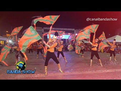 Coreográfico da Banda Marcial Nova Geração no Concurso de Bandas e Fanfarras em Mata de São João