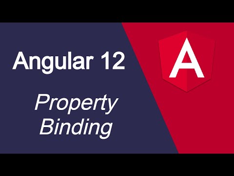 Angular 12 tutorial 14 Property Binding Example