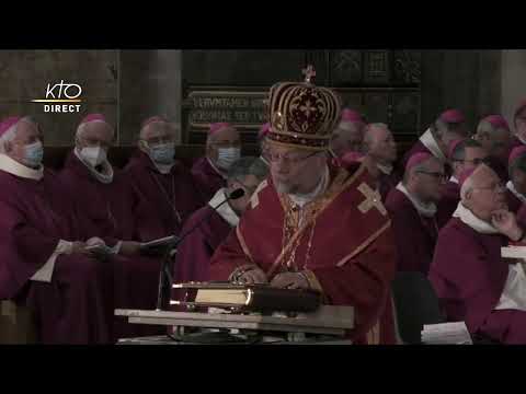 Homélie de Mgr Lonchyna durant la Divine Liturgie célébrée à Lourdes