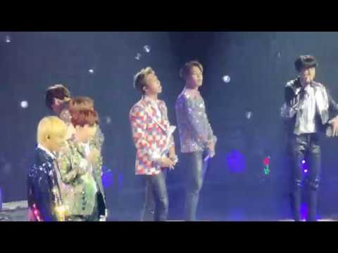 180921 BTS Love Yourself World Tour in Hamilton - Talk + Medley