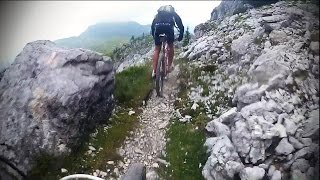 preview picture of video '[Cyklotramp Dolomity 2014] Passo Averau - Alleghe'