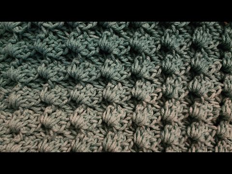 3D Bump Stitch - (One Row Repeat!) Crochet Tutorial!
