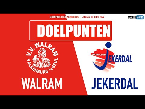 Doelpunten Walram-Jekerdal 10-04-2022