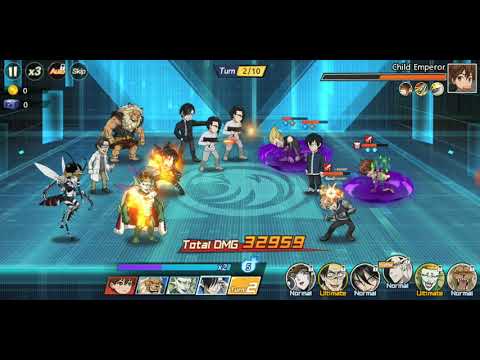 OPM:HeroXmonster - Child Emperor Cycle 4 Stage 24 No Assist