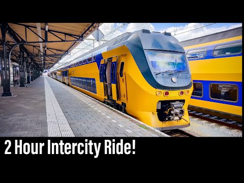 Trein Cabinerit / Roosendaal - Leiden - Amsterdam / VIRM Intercity / Juni 2019