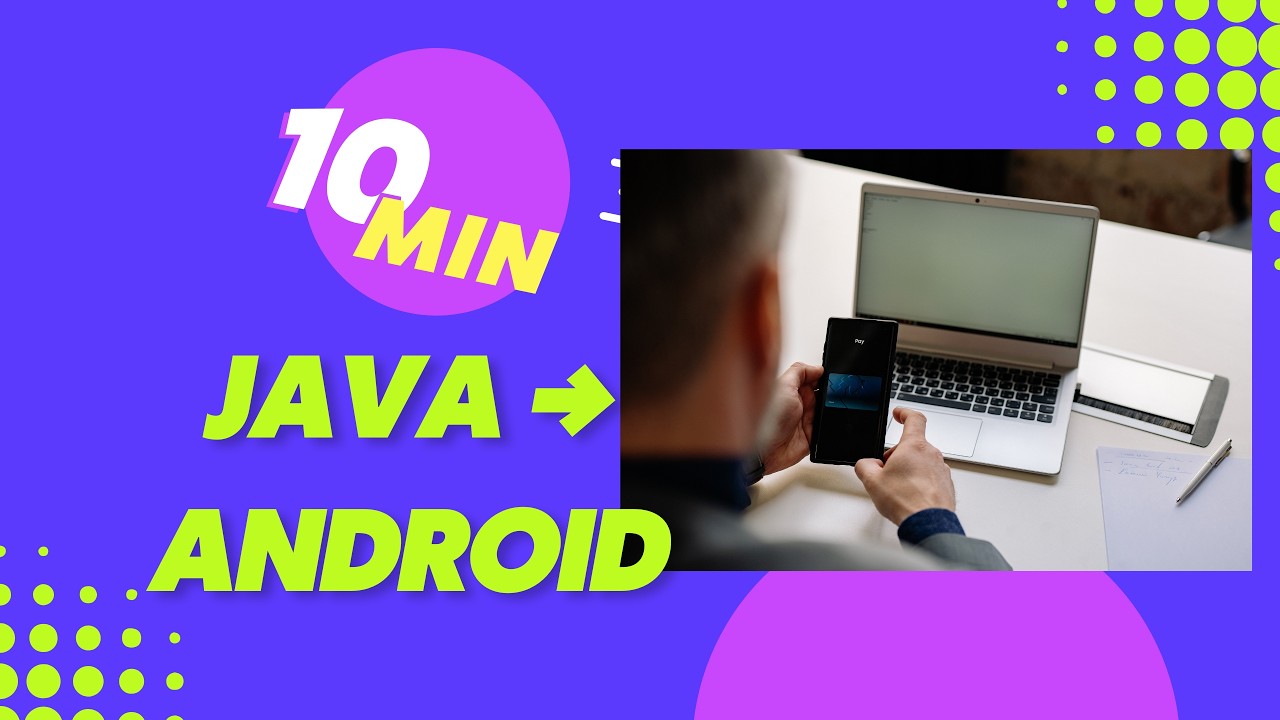 Java for Android in 10 Mins  Build Your First App FAST!  Beginner 2026 Guide