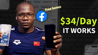 Facebook gave me free money | $34/Day using this method | How To Make Money Online in Nigeria