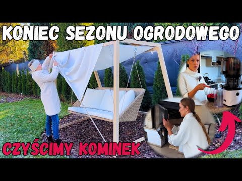 We're ending the garden season | We're cleaning the fireplace glass and squeezing the juice #gard...