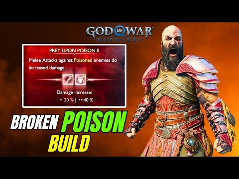 This Poison Build is ILLEGAL in God of War Ragnarok - All Berserkers And GNA