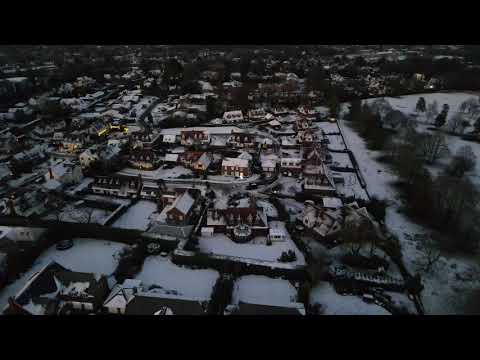 Snow in Warrington (4K)