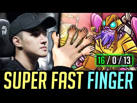 Abed TINKER - AMAZING SUPER FAST HANDS - Perfect Game! DOTA 2