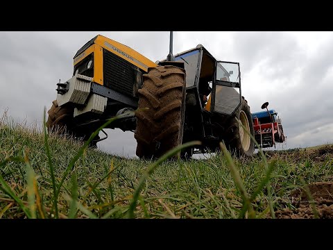 Ursus 385 & 1224 Ostatnie prace polowe 2025 - orka i siew pszenicy