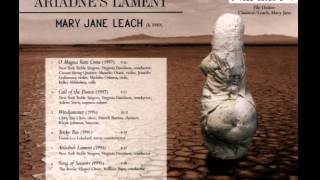 Mary Jane Leach - Call of the Dance, for soprano (voice)