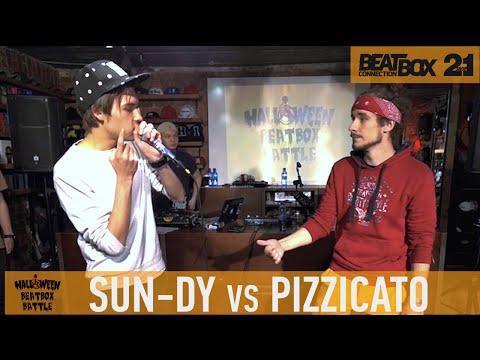 PIZZICATO vs SUN-DY | Halloween Beatbox Battle 2015 | Quarter Final