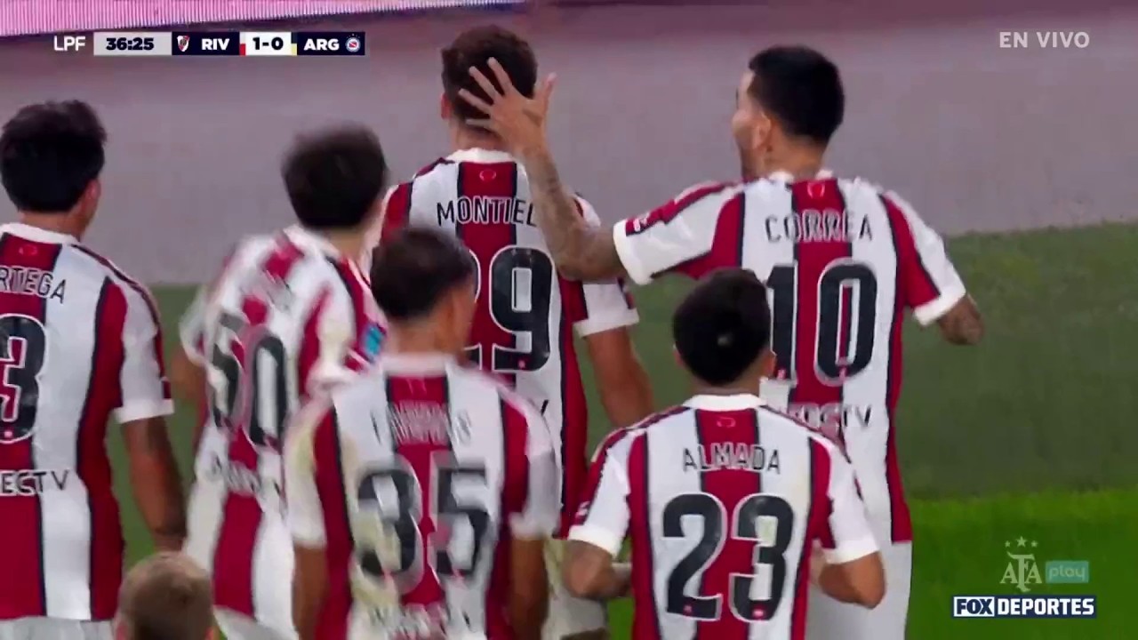 🤩🔥 GOL DE GONZALO MONTIEL | River Plate 1-0 Argentinos Juniors | J5 | Argentina | Clausura 2026