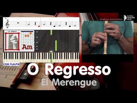 O Regresso (às aulas) - El Merengue - Marshmello - Educação Musical José Galvão Flauta Piano Guitar