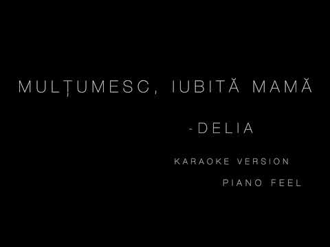 Delia - Mulțumesc, iubită mamă (KARAOKE)