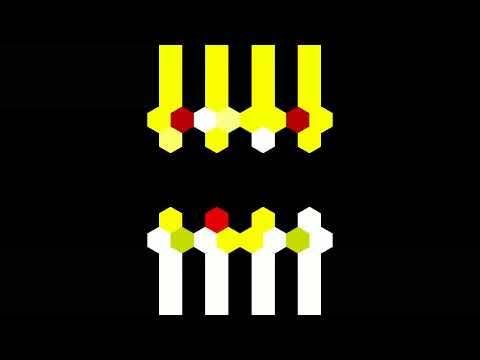 Club Visuals - Red Yellow Bars