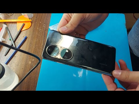Complex repair of Huawei P50 Pro, Display replacement and connector repair.