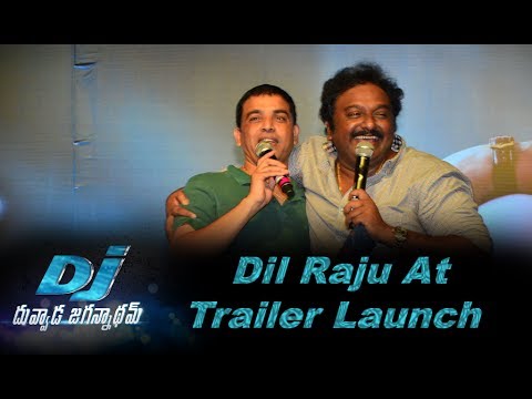 Dil Raju Speech At DJ Trailer Launch